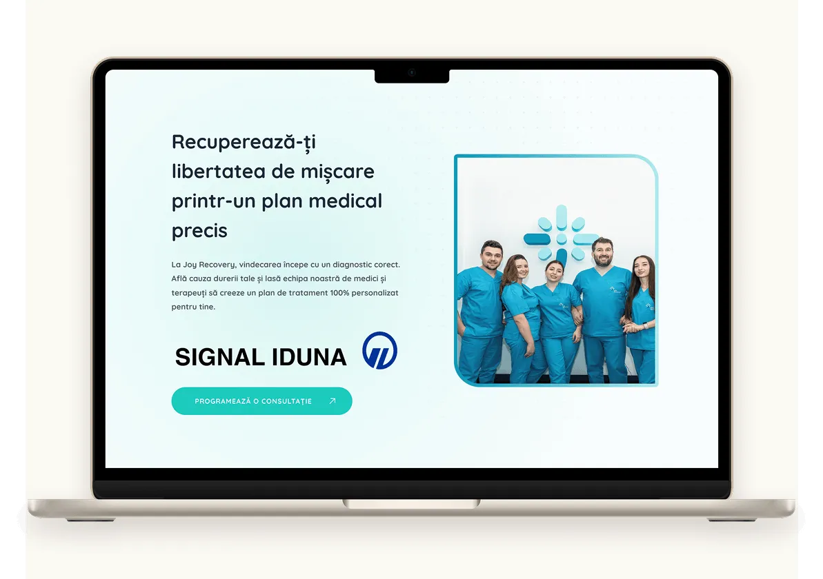 JoyRecovery Website Redesign